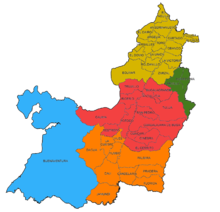 municipios del valle
